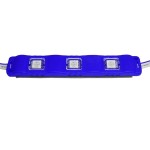 Bara cu LED, albastru, 3 leduri, 76x12x5mm, rezistent la umiditate, 158012 Bara cu LED, albastru, 3 leduri, 76x12x5mm, rezistent la umiditate, 158012