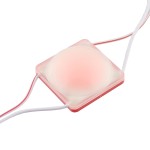 Banda cu LED, lumina rosie, rezistent la umiditate, 12V, 158085