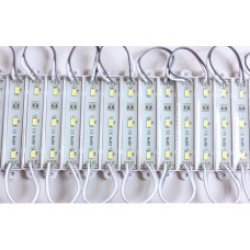 Bara cu LED, alb rece, SMD 5730, 3 leduri - 200660