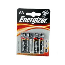 Baterie AA, R6, alcalina, 1,5V, blister 4 buc, Energizer - 050333
