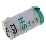 Baterie R14, C, LSH14, litiu, 3,6V, 5500mAh, cu terminale, Saft - 050467
