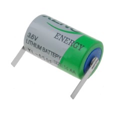 Baterie 1/2AA, litiu, 3,6V, 1200mAh, cu terminale, Xeno Energy, 14252 14250 - 050481