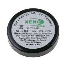Baterie 1/10D, XL-210F, litiu, 3,6V, 1000mAh, cu terminale, Xeno Energy - 050496