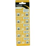 Baterie LR626, LR66, AG4, 1,55V, blister cu 10 buc - 111200 Baterie LR626, LR66, AG4, 1,55V, blister cu 10 buc - 111200