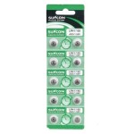 Baterie AG3, LR41, LR192, alkalina, blister de 10 bucati - 111201 Baterie AG3, LR41, LR192, alkalina, blister de 10 bucati - 111201