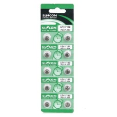 Baterie AG3, LR41, LR192, alkalina, blister de 10 bucati - 111201 Baterie AG3, LR41, LR192, alkalina, blister de 10 bucati - 111201