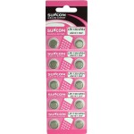 Baterie AG10, LR1130, LR54, alkalina, blister cu 10 bucati - 111203 Baterie AG10, LR1130, LR54, alkalina, blister cu 10 bucati - 111203