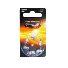 Baterie A10, PR70, zinc-aer, 1,4V, pentru aparate auditive - 123017