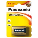 Baterie 9V, Bronze, 6F22, Panasonic - 201419
