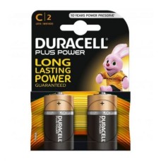 Set 2 baterii R14, C, Basic, Duracell - 201443