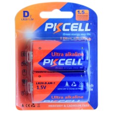 Set 2 baterii R20, D, PKcell - 201444