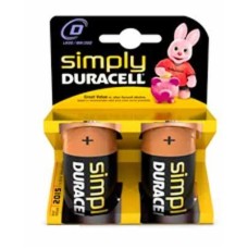 Set 2 baterii R20, D, Basic, Duracell - 201445