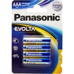 Set 4 baterii R3, AAA, Evolta Alkaline, Panasonic - 201453