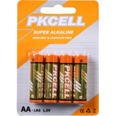 Set 4 baterii R6, AA, alkaline, PKCell - 201456