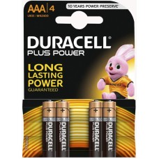 Set 4 baterii R3, AAA, Plus Power, Duracell - 201458