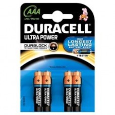 Set 4 baterii R3, AAA, Ultra Power, Duracell - 201460