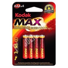 Set 4 baterii R3, AAA, Max, Kodak - 201461