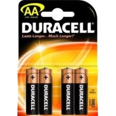 Set 4 baterii R6, AA, Basic, Duracell - 201462