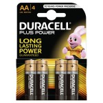 Set 4 baterii R6, AA, Plus Power, Duracell - 201463