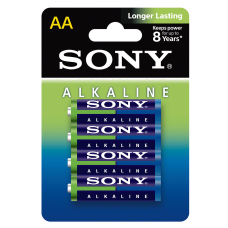 Set 4 baterii R6, AA, Alkaline, Sony - 201468