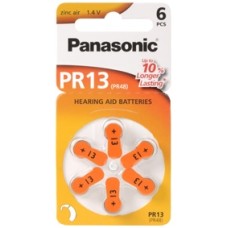 Set 6 baterii aparat auditiv, PR13, Panasonic - 201485