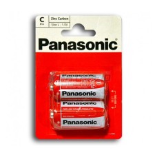 Set 2 baterii R14, C, Special Zinc-Carbon, Panasonic - 201501