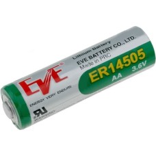 Baterie AA, R6, ER14505, litiu, 3,6V, 2400mAh, Eve Battery Co - 050437