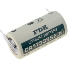 Baterie CR17335, litiu, 3V, 1800mAh, cu terminale, Sanyo/FDK - 050431