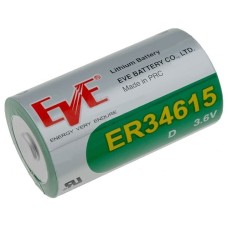 Baterie D, R20, ER34615, litiu, 3,6V, 19000mAh, Eve Battery Co - 050441
