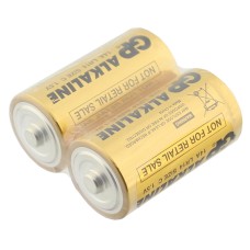 Set 2 baterii R14, 1.5V, alcaline, GP, GP14A S2, T114386