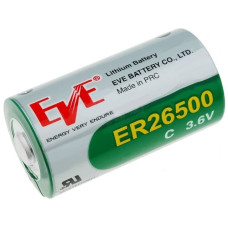 Baterie R14, 3.6V, litiu, 8500mAh, EVE BATTERY CO, EVE ER26500 S/STD. 3,6V 8,5AH, T114540