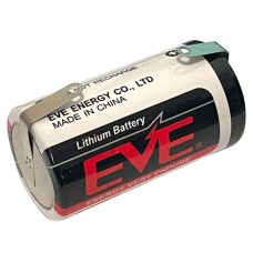 Baterie R20, 3.6V, litiu, 19000mAh, EVE BATTERY CO., EVE ER34615CNR, T114542 Baterie R20, 3.6V, litiu, 19000mAh, EVE BATTERY CO., EVE ER34615CNR, T114542