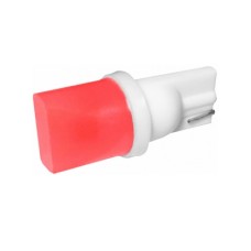 Bec auto cu LED, T10, rosu, 12V - 109922