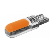 Bec auto cu LED, T10, lumina rosie, 12V - 109930