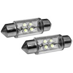 Bec cu LED pentru placute de inmatriculare, set 2 bucati - 118232 Bec cu LED pentru placute de inmatriculare, set 2 bucati - 118232