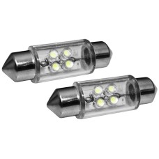 Bec cu LED pentru placute de inmatriculare, set 2 bucati - 118232 Bec cu LED pentru placute de inmatriculare, set 2 bucati - 118232