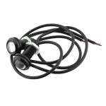 Set 2 becuri auto, cu LED, 18mm, 12V, 9W, lumina alba, 196653 Set 2 becuri auto, cu LED, 18mm, 12V, 9W, lumina alba, 196653