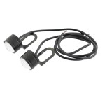 Set 2 becuri auto, cu LED, cu clemite de fixare, 23mm, 12V, 9W, lumina mov, 196719 Set 2 becuri auto, cu LED, cu clemite de fixare, 23mm, 12V, 9W, lumina mov, 196719