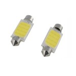 Set 2 becuri cu LED, Feston, 11x41mm, COB, lumina alba, 196799 Set 2 becuri cu LED, Feston, 11x41mm, COB, lumina alba, 196799