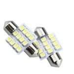 Bec auto cu LED, C5W, 12 LED-uri, 12V - 200580 Bec auto cu LED, C5W, 12 LED-uri, 12V - 200580