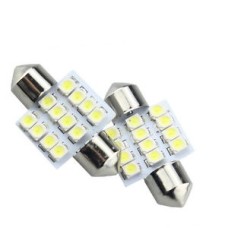 Bec auto cu LED, C5W, 12 LED-uri, 12V - 200580