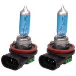 Bec auto H11 set 2 bucati, imitatie Xenon - 109716