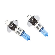 Bec auto H1, set 2 bucati, imitatie Xenon, 55W - 118173