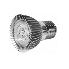 Bec cu LED, 220V, 3x1W, dulie E27, lumina alba - 116600