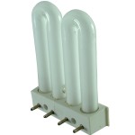 Tub fluorescent 2U, 220V, 9W, dulie 4 pini, lumina alba - 116610 Tub fluorescent 2U, 220V, 9W, dulie 4 pini, lumina alba - 116610