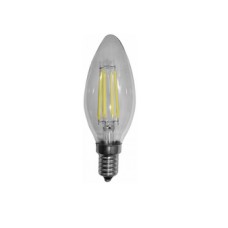 Bec cu filament LED, 4W, dulie E14, lumina alb-cald - 158408