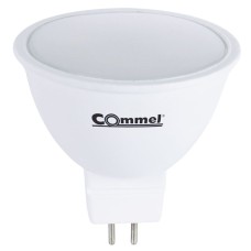 Bec cu LED, 6W, MR16, 480 lm, 4000 K, alb neutru, Commel, 524476 Bec cu LED, 6W, MR16, 480 lm, 4000 K, alb neutru, Commel, 524476