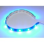 Banda luminoasa, cu LED, lumina albastra, 30cm - 118159