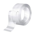 Banda dublu adeziva, reutilizabila, transparenta, 30mm, lungime 3m, 301227 Banda dublu adeziva, reutilizabila, transparenta, 30mm, lungime 3m, 301227