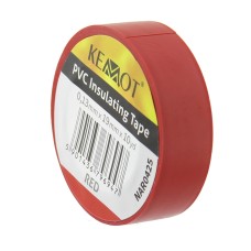 Banda izolatoare, 19x9,144m, 0,13mm, rosie, Kemot - 402853